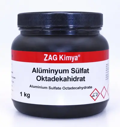 Alüminyum Sülfat Oktadekahidrat